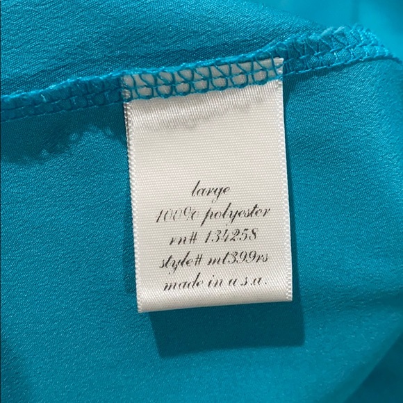 Teal Blouse - Picture 5 of 10